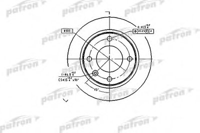 Тормозной диск PATRON купить