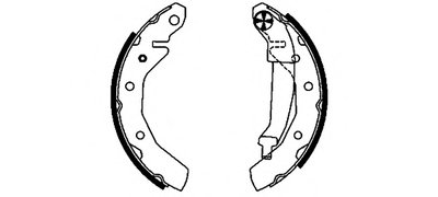 Комплект тормозных колодок HELLA PAGID купить