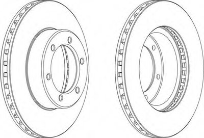Тормозной диск PREMIER FERODO купить