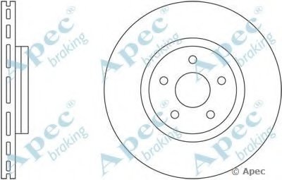 Тормозной диск APEC braking купить