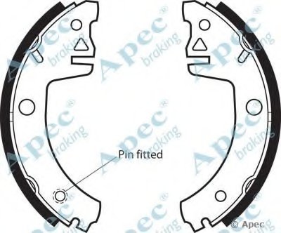 Тормозные колодки APEC braking купить