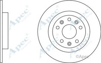 Тормозной диск APEC braking купить