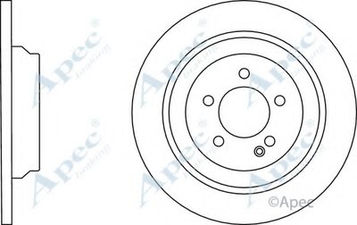 Тормозной диск APEC braking купить