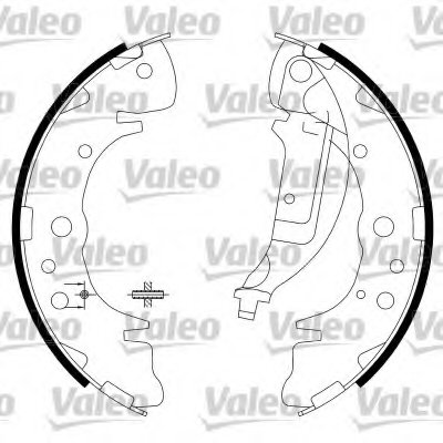 Комплект тормозных колодок VALEO купить