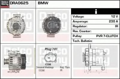 Генератор Remanufactured REMY (Light Duty) DELCO REMY купити