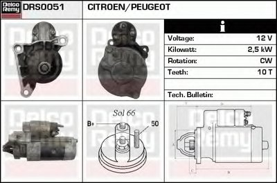 Стартер Remanufactured REMY (Light Duty) DELCO REMY купить