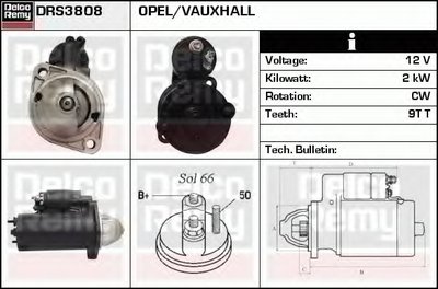 Стартер Remanufactured REMY (Light Duty) DELCO REMY купить