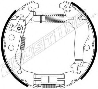 Комплект тормозных колодок FAST KIT TRUSTING купить