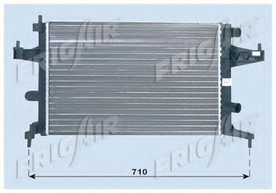 Радиатор, охлаждение двигателя FRIGAIR купить