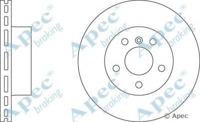 Тормозной диск APEC braking купить