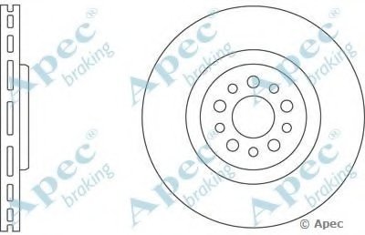 Тормозной диск APEC braking купить