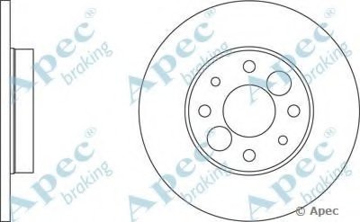 Тормозной диск APEC braking купить