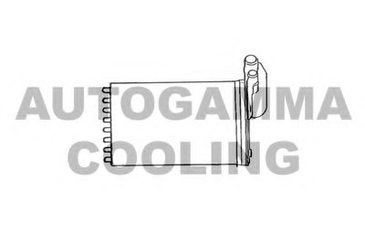 Теплообменник, отопление салона AUTOGAMMA
