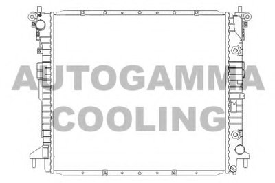 Радиатор, охлаждение двигателя AUTOGAMMA купить