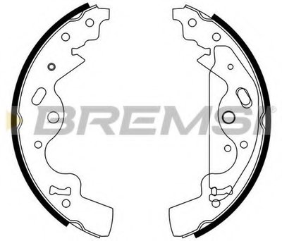 Комплект тормозных колодок BREMSI купить