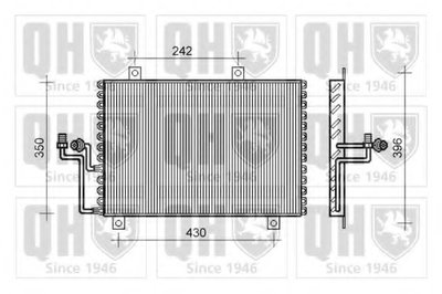 Конденсатор, кондиционер QUINTON HAZELL купить