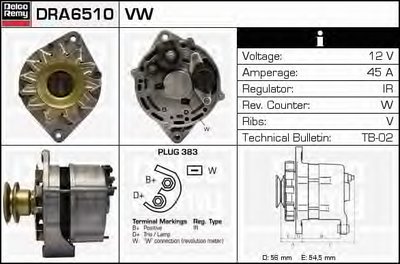 Генератор Remanufactured REMY (Light Duty) DELCO REMY купить