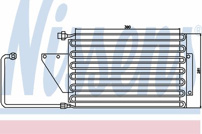 Конденсатор, кондиционер NISSENS купить