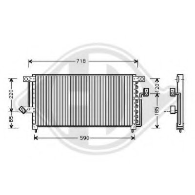 Конденсатор, кондиционер DIEDERICHS купить
