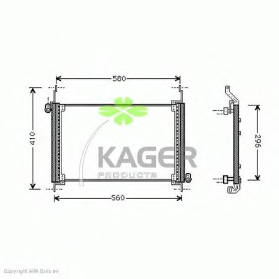 Конденсатор, кондиционер KAGER купить