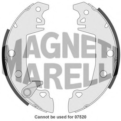 Тормозные колодки MAGNETI MARELLI купить