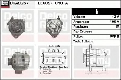 Генератор Remanufactured REMY (Light Duty) DELCO REMY купить