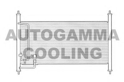 Конденсатор, кондиционер AUTOGAMMA купить