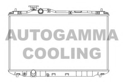 Радиатор, охлаждение двигателя AUTOGAMMA купить