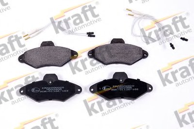 Комплект тормозных колодок, дисковый тормоз KRAFT AUTOMOTIVE