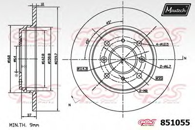 Тормозной диск R+ (Regular Plus) MAXTECH купить