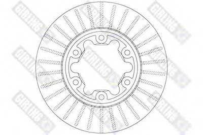 Тормозной диск GIRLING купить