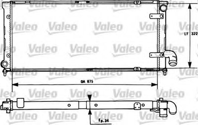 Радиатор, охлаждение двигателя VALEO купить