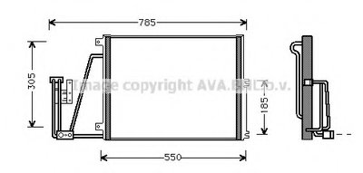 Конденсатор, кондиционер AVA QUALITY COOLING купить