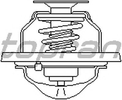 Термостат, охлаждающая жидкость TOPRAN купить