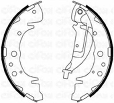 Комплект тормозных колодок CIFAM купить