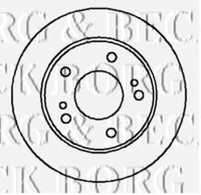 Тормозной диск BORG & BECK купить