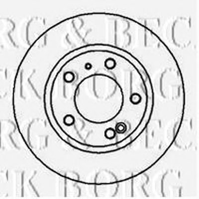Тормозной диск BORG & BECK купить