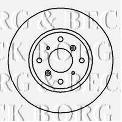 Тормозной диск BORG & BECK купить