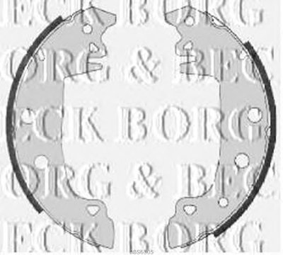 Комплект тормозных колодок BORG & BECK купить