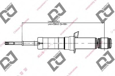 Амортизатор DJ PARTS купить