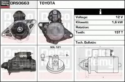 Стартер Remanufactured REMY (Light Duty) DELCO REMY купить