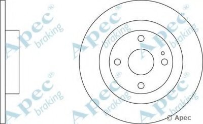 Тормозной диск APEC braking купить