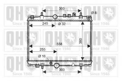 Радиатор, охлаждение двигателя QUINTON HAZELL купить