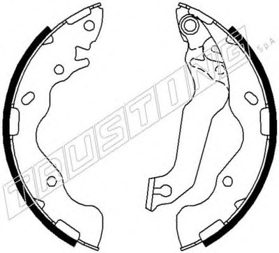 Комплект тормозных колодок TRUSTING купить