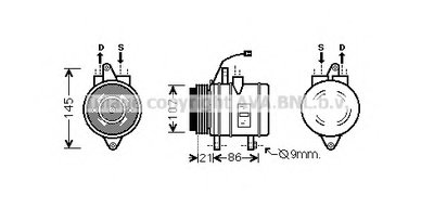 Компрессор, кондиционер AVA QUALITY COOLING купить