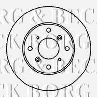 Тормозной диск BORG & BECK купить