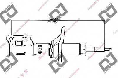 Амортизатор DJ PARTS купить