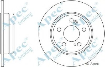 Тормозной диск APEC braking купить