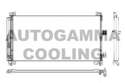 Конденсатор, кондиционер AUTOGAMMA купить