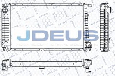 Радиатор, охлаждение двигателя JDEUS купить